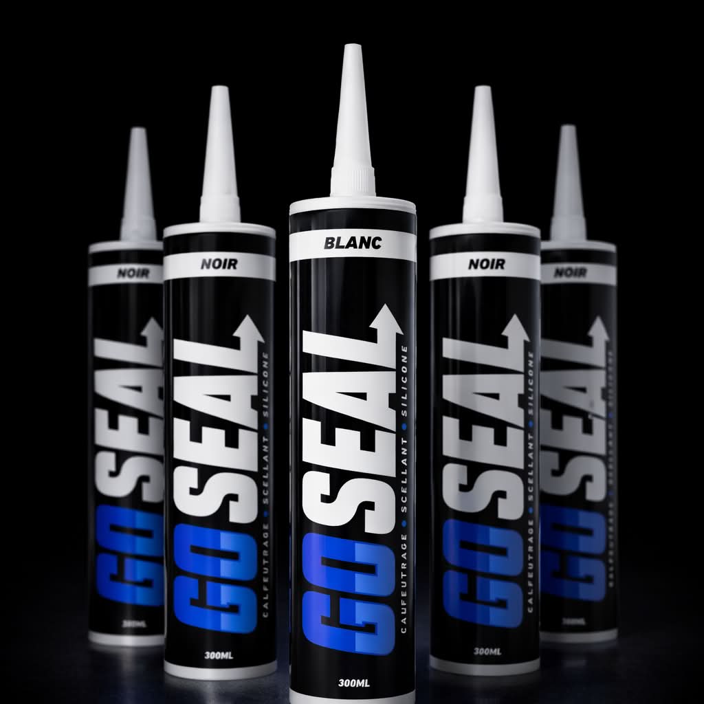 Tube de scellant exterieur 100% Silicone (Boite de 12)