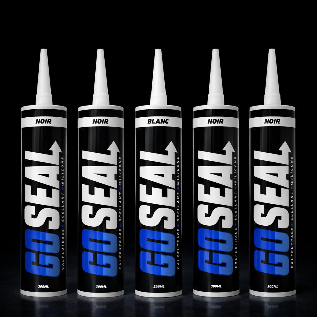 Tube de scellant exterieur 100% Silicone (Boite de 12)