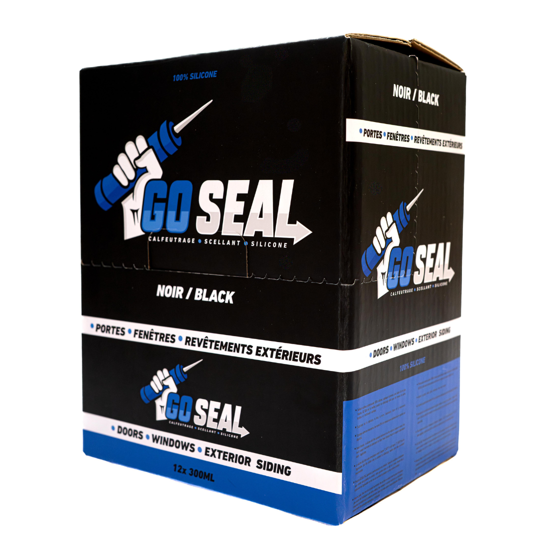 Tube de scellant exterieur 100% Silicone (Boite de 12)